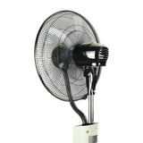 Ventilator cu apa si umidificare BÖHM HOME BSP40-RA, 16 inch, 90W, 3 trepte viteza, rezervor 3L, oscilatie 75°, negru