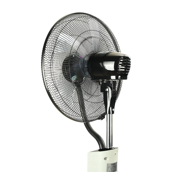 Ventilator cu apa si umidificare BÖHM HOME BSP40-RA, 16 inch, 90W, 3 trepte viteza, rezervor 3L, oscilatie 75°, negru