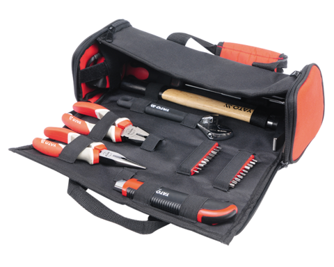 Set geanta cu scule 44 piese pentru uz casnic si reparatii diverse