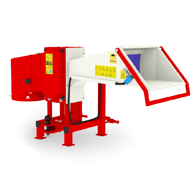 Tocator crengi ZEP ARPAL AM-80PTO pentru priza tractor, diametru max 80 mm, 6 cutite, capacitate 4 mc/ora