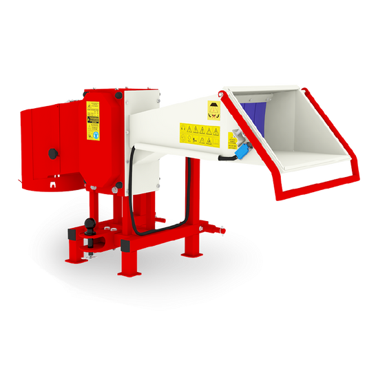 Tocator crengi ZEP ARPAL AM-80PTO pentru priza tractor, diametru max 80 mm, 6 cutite, capacitate 4 mc/ora