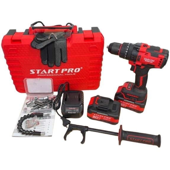 Masina de gaurit si insurubat StartPro SCD3-20 BRUSHLESS, 120Nm