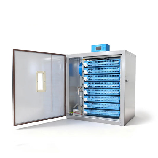 Incubator profesional ZEP MS-512, cu invertor, 512 oua, inox, intoarcere automata