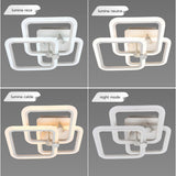 Lustra LED Living 80W, 3 Brate, 580x150 mm, 3 Culori, IR
