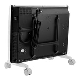 Convector electric hibrid Denzel HybridX-1500, 1500W, incalzitor cu infrarosu, termostat digital, montaj pe perete sau podea