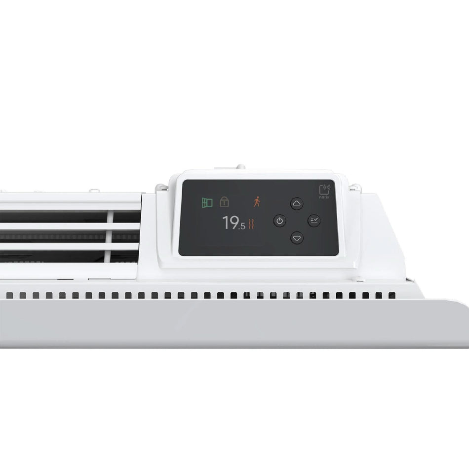 Incalzitor electric NOIROT CALDERA 2 H 1000 BL, 1000W, tehnologie piatra de lava, senzor prezenta, IP24, termostat digital, montaj perete