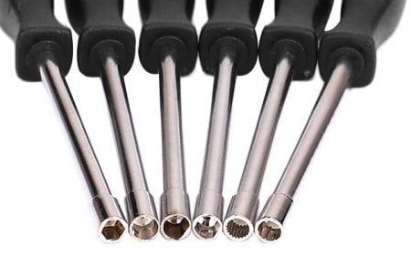 Surubelnite reglaj carburator drujba si motocoasa, Set 6buc, compatibile Zama, Walbro, modele universale