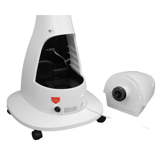 Ventilator cu apa si umidificare BÖHM HOME BSP40-RA, 16 inch, 90W, 3 trepte viteza, rezervor 3L, oscilatie 75°, negru