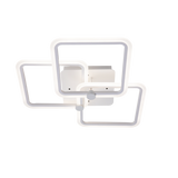 Lustra LED Living 80W, 3 Brate, 580x150 mm, 3 Culori, IR