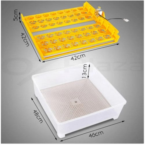 Incubator automat  ZEP OVOBOX-56 pentru oua, capacitate medie, control digital temperatura si umiditate, intoarcere automata