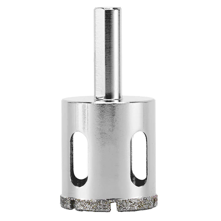 Carota diamantata 32x67 mm cu coada triunghiulara MTX pentru sticla si faianta, acoperire galvanizata