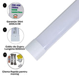 Corp LED FIDA 20W, 80x30x600mm, 6500K: