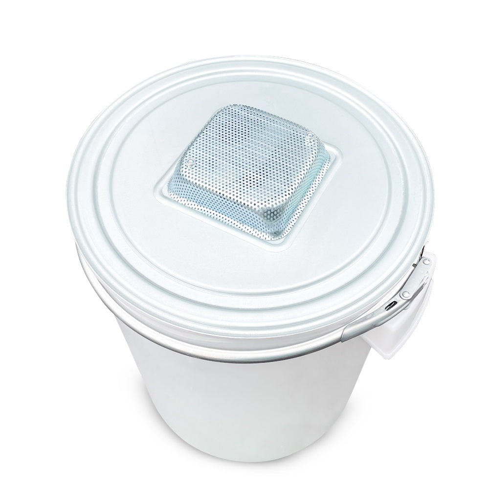 Moara cereale ZEP EUROMILL-50, 1400W, 300 kg/h, galeata 50L, 4 site incluse, motor cupru