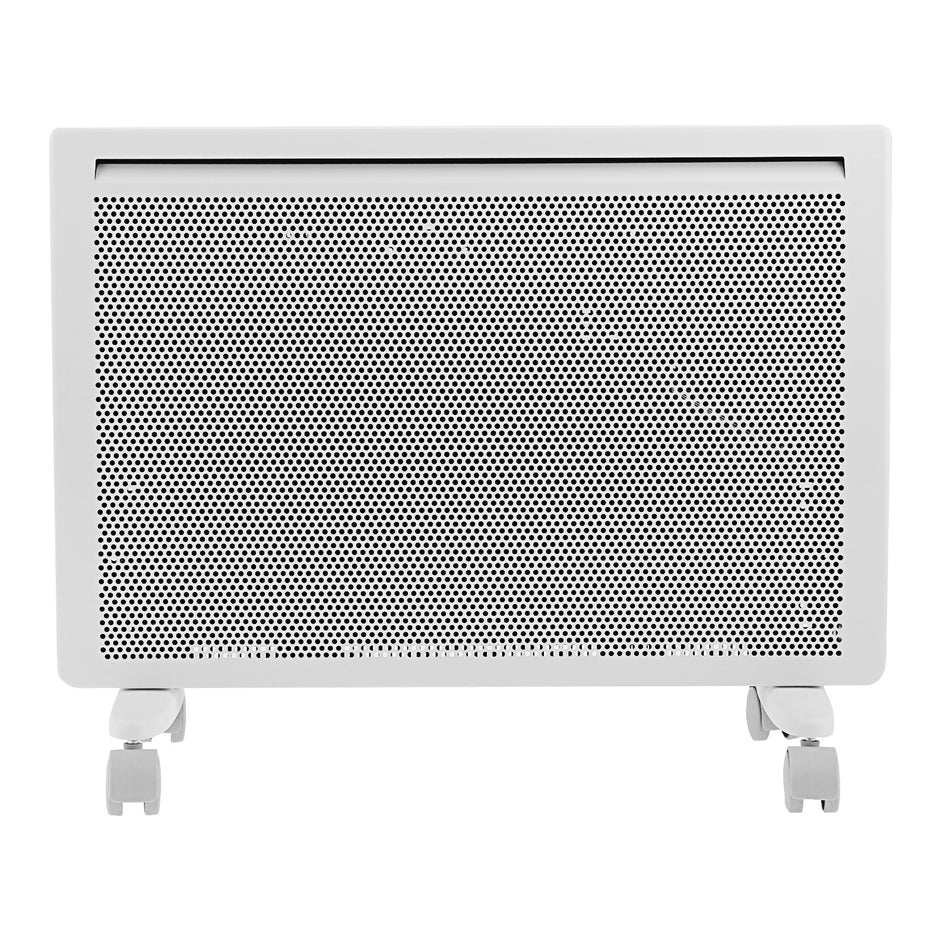 Convector electric hibrid Denzel HybridX-1500, 1500W, incalzitor cu infrarosu, termostat digital, montaj pe perete sau podea