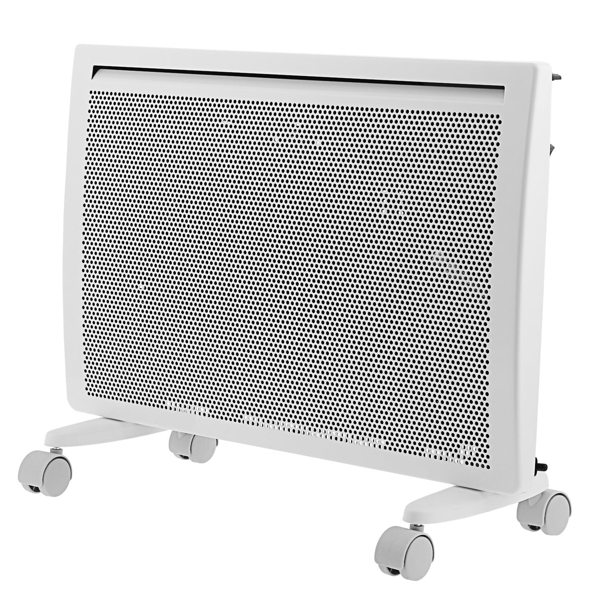 Convector electric hibrid Denzel HybridX-1500, 1500W, incalzitor cu infrarosu, termostat digital, montaj pe perete sau podea