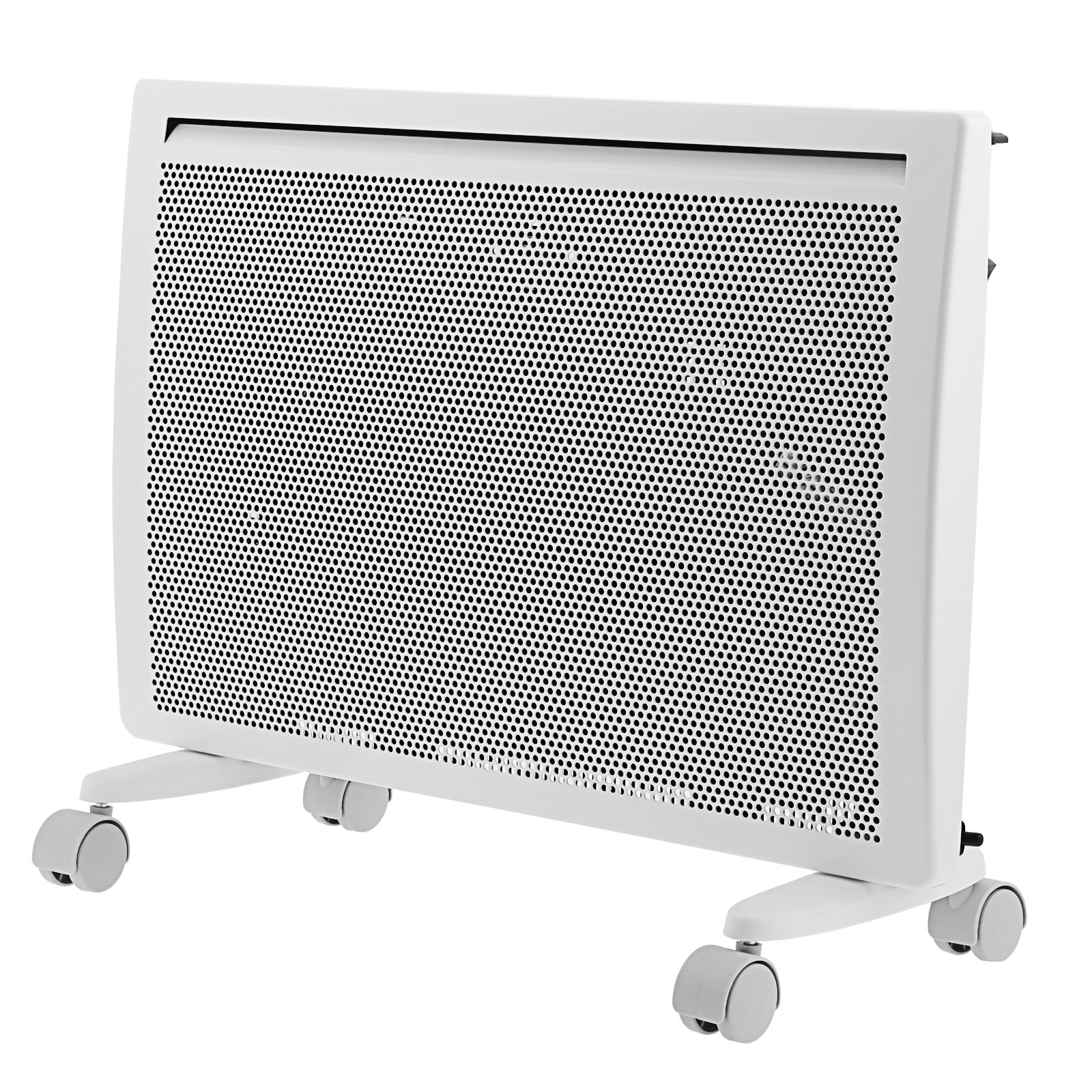 Convector electric hibrid Denzel HybridX-1500, 1500W, incalzitor cu infrarosu, termostat digital, montaj pe perete sau podea
