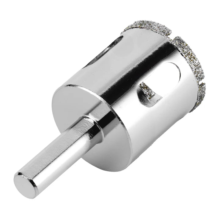 Carota diamantata 32x67 mm cu coada triunghiulara MTX pentru sticla si faianta, acoperire galvanizata