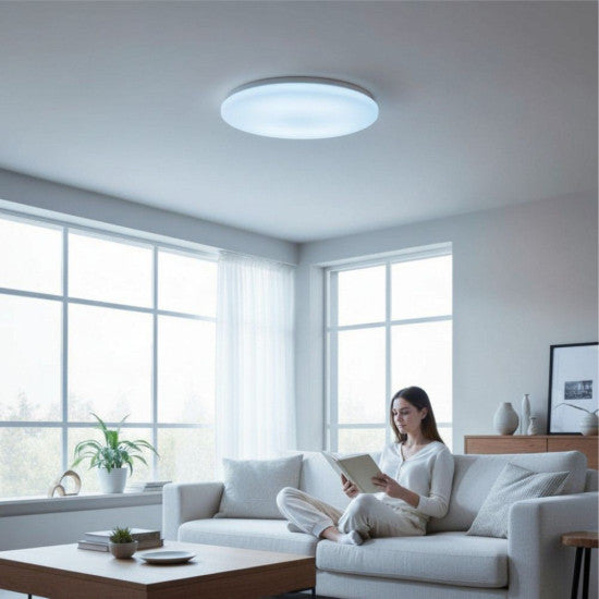 Plafoniera LED Milky 18W, 1260 lm, 6500K, Ø300 mm