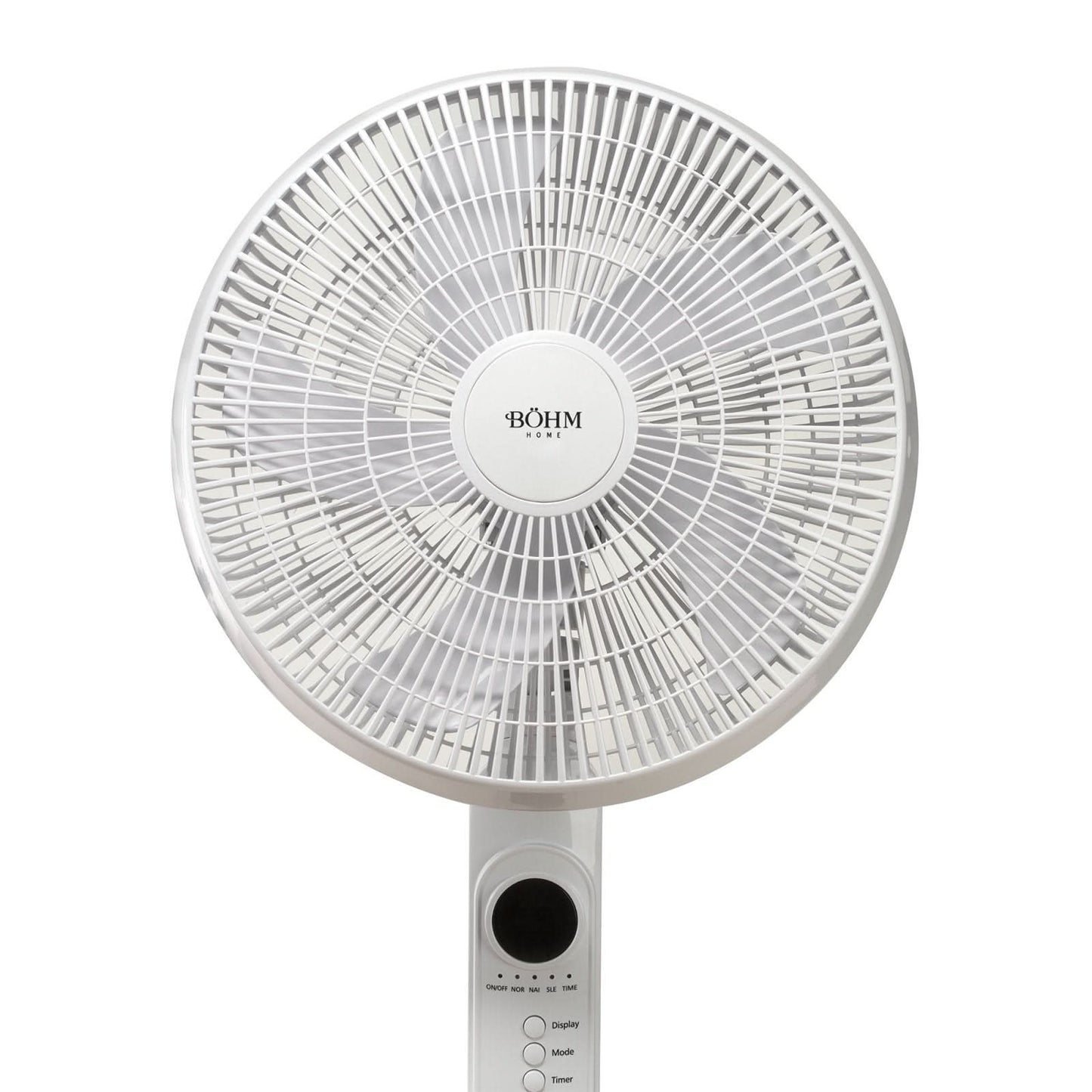 Ventilator de podea BOHM BF403RC-5B, 45W, 16 inch, 3 viteze, oscilatie 75 grade, telecomanda, 125 cm
