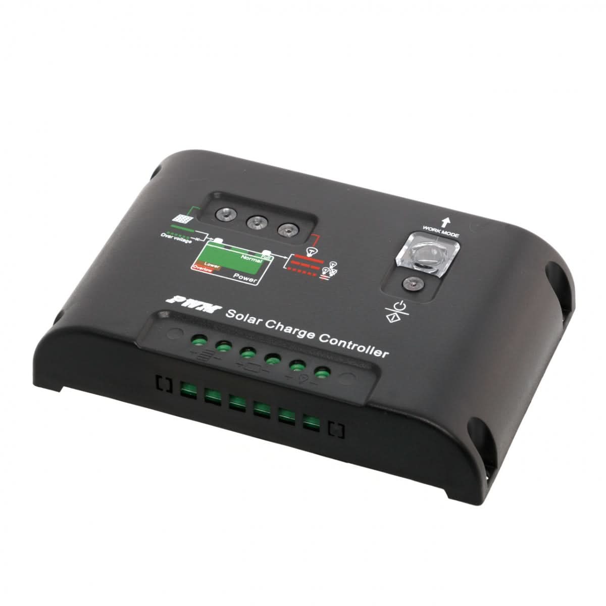 Regulator incarcare PWM 10A pentru sistem solar, 12/24V