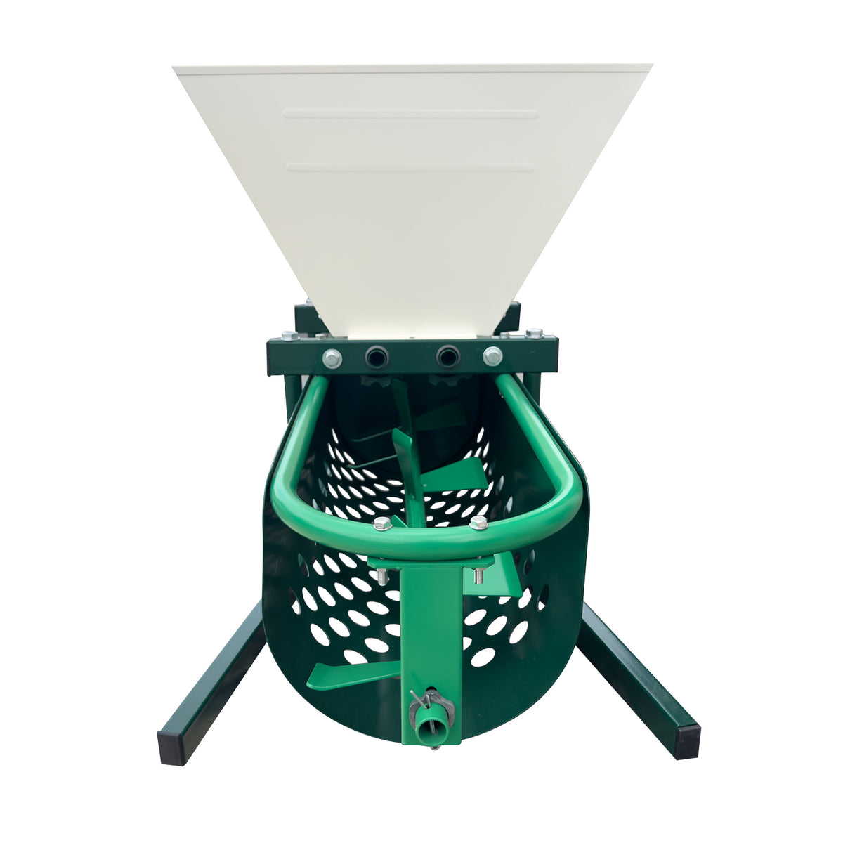 Zdrobitor manual cu desciorchinator ZEP DG07, 300 kg/oră, 20 L