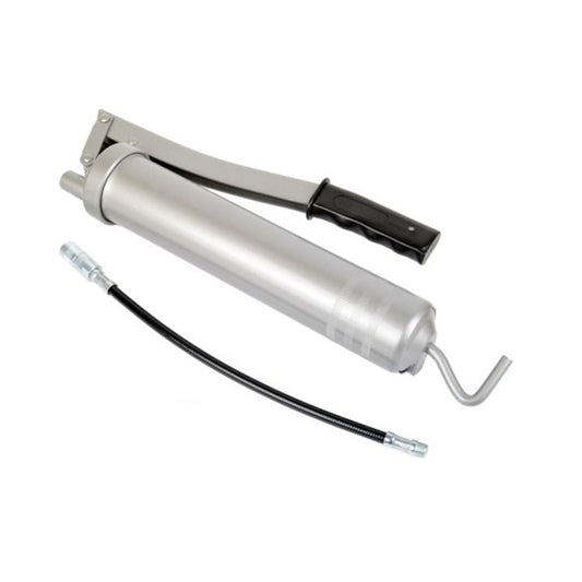 Pompa de gresare manuala, compatibila cartus 400g, furtun 300 mm, cap M10x1