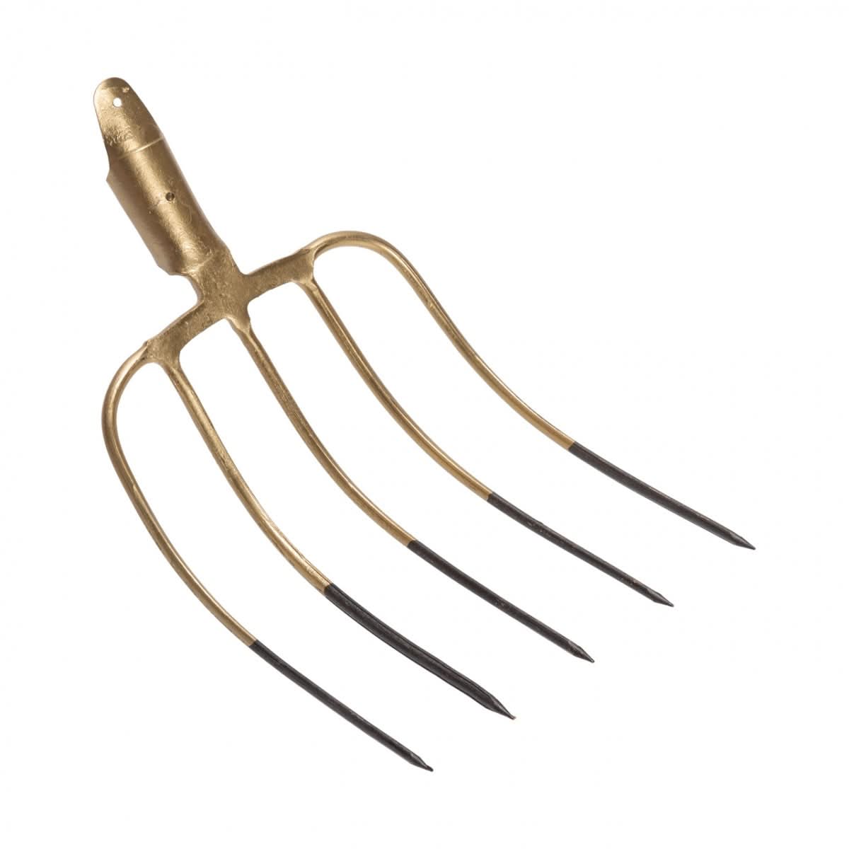 Furca de balegar cu 5 coarne, fara coada, 31 × 24 cm