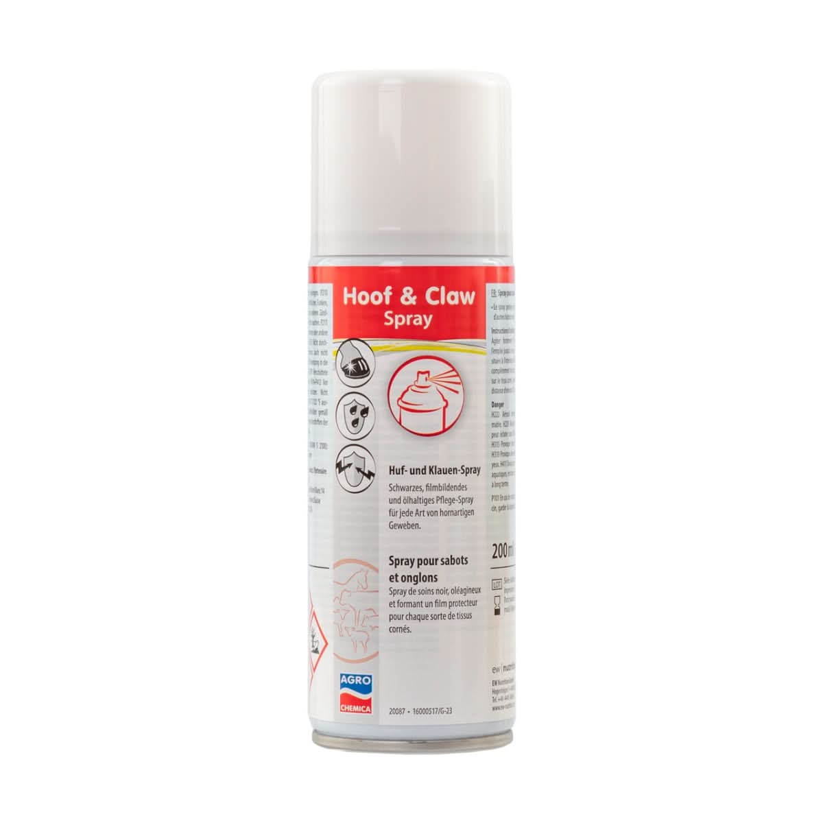 Spray Hoof and Claw pentru Ingrijirea Copitelor si Ghearelor, 200 ml