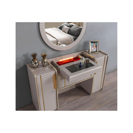 Masă de toaletă cu oglindă Rossi, OTP.3 - ZEP.RO - Ți-e la îndemână!