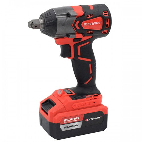 Masina insurubat cu impact 20V Incraft IWK-20V 420Nm motor fara perii 3 viteze 5Ah