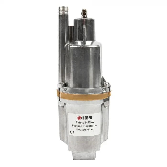 Pompa submersibilă cu vibrații Heber® pentru apă curată, 280 W, 60 m înălțime de refulare