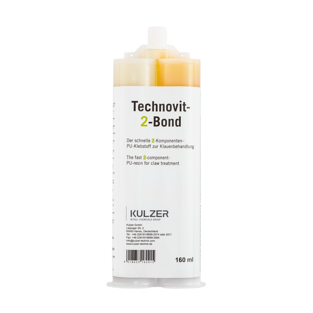 Cartus cu adeziv din 2 componente, Technovit-2-Bond, 160 ml