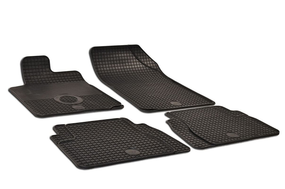 Covorașe Auto Cauciuc Umbrella Gri Carbon pentru Citroen C3 și C5 (2005-2008)