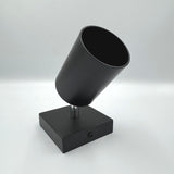 Spot reglabil GU10, 80 mm, negru