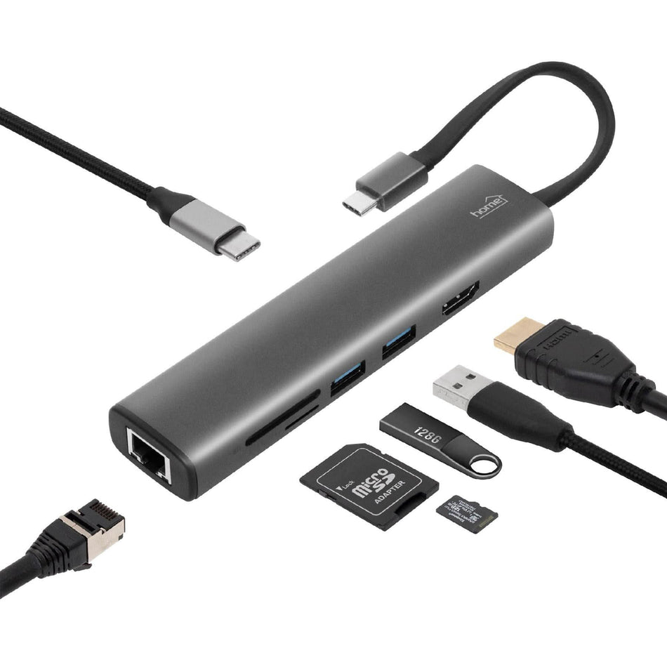 Statie de andocare USB-C HUB 7in1 USBHUB7 – Conectivitate completa si performanta