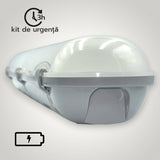 Corp LED IP65 20W, 600x94x72.5mm, 6500K, emergenta 3h
