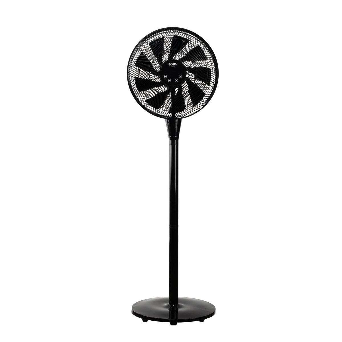 Ventilator de Podea BOHM BY2316, 16", 25W, 8 Viteze, Telecomanda, Timer 12h