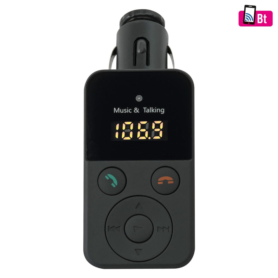 Modulator FM Auto Bluetooth FMBT 280, MP3/WMA, USB, microSD, Hands-Free, Telecomanda, Ecran LCD