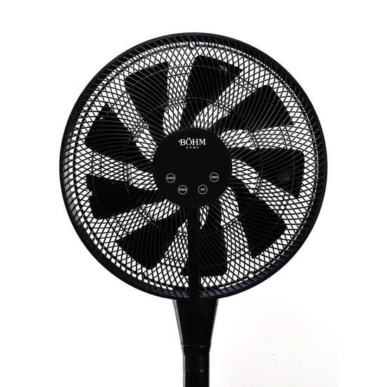 Ventilator de Podea BOHM BY2316, 16", 25W, 8 Viteze, Telecomanda, Timer 12h