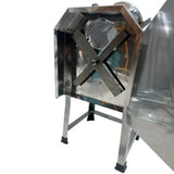 Tocator Electric Legume, Fructe, Paie si Furaje Brillo BR-1804, 2200W, 2800 RPM, 300 kg/h, 4 Cutite