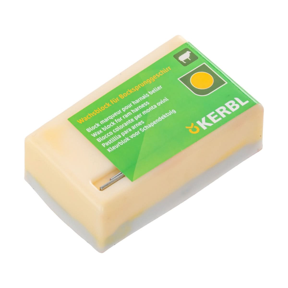 Bloc cerat marcaj monta oi galben 200g