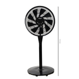 Ventilator de Podea BOHM BY2316, 16", 25W, 8 Viteze, Telecomanda, Timer 12h