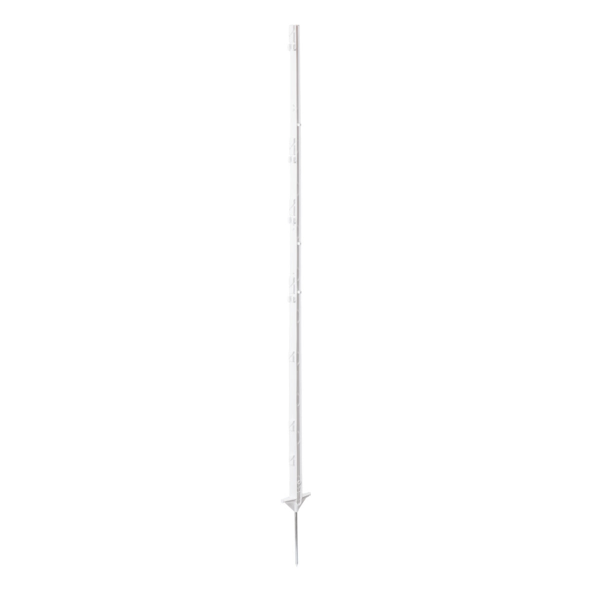 Set 20 buc stalp plastic gard electric 156cm cu varf otel galvanizat si suport fir banda