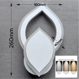 Aplica LED Iris ajustabila, 22W, 1900 lm, 260x160x40 mm