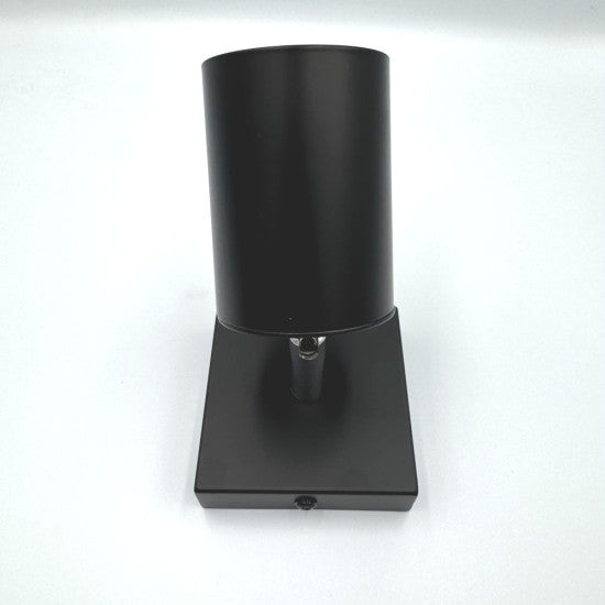 Spot reglabil GU10, 80 mm, negru
