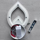 Aplica LED Iris ajustabila, 22W, 1900 lm, 260x160x40 mm