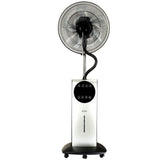 Ventilator cu pulverizare apa Bohm Home BSP40-ED, 16 inch, 75W, rezervor 3.1L, telecomanda, anti-tantari, aromaterapie