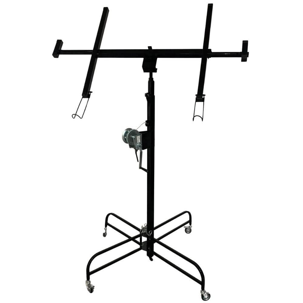 Dispozitiv ridicare gipscarton VivaTechnix VMD-1054, 4 m, 68 kg, rotire 360°, fabricat in Romania