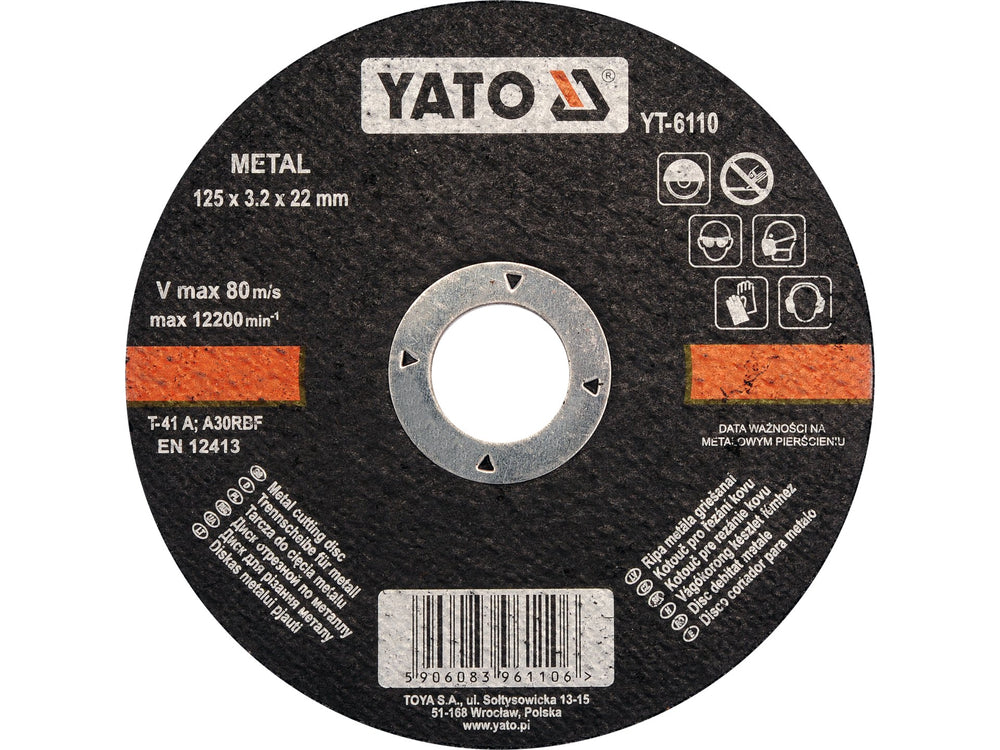 Disc taiere metal Yato YT-6110 - imagine produs 1