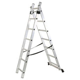 Scara telescopica ZEP, 324 cm, 7 trepte, 150 kg, pliere compacta